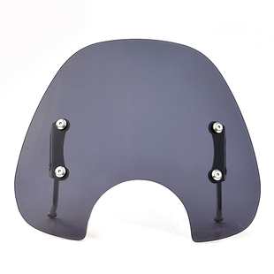 适用本田新大洲NS125la复古挡风玻璃前挡风改装风挡包边条挡雨板