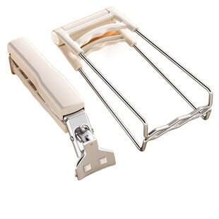 防烫夹取碗夹防滑钳夹子厨房夹盘子夹蒸菜不锈钢隔热提盘夹碗神器