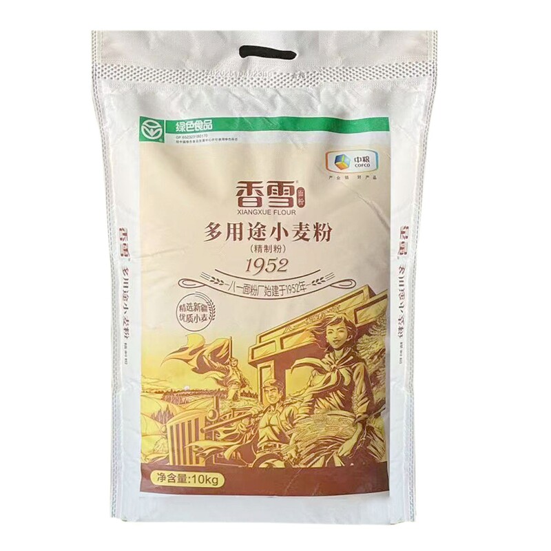 新疆奇台面粉香雪低中筋无添加剂