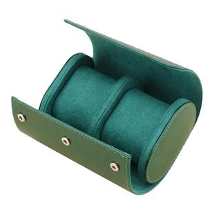 手表盒收纳盒简约真皮便携男女通用随身旅行防尘防摔腕表展示盒子