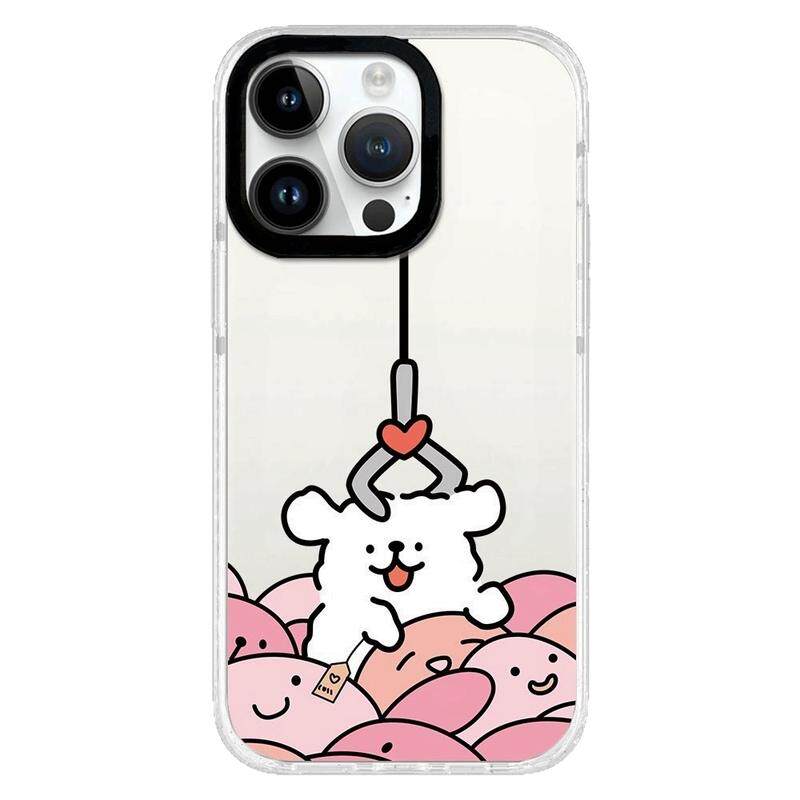 CASETiFiY联名娃娃机线条小狗可爱适用苹果iPhone17promax情侣16pro磁吸15Plus手机壳14卡通13华强北平替男女