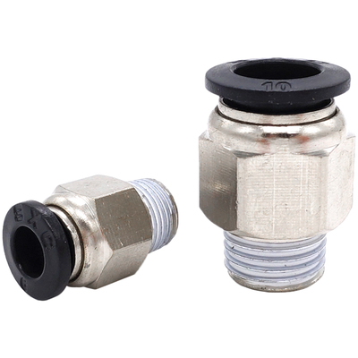 上海星辰快插直通气动接头外螺纹