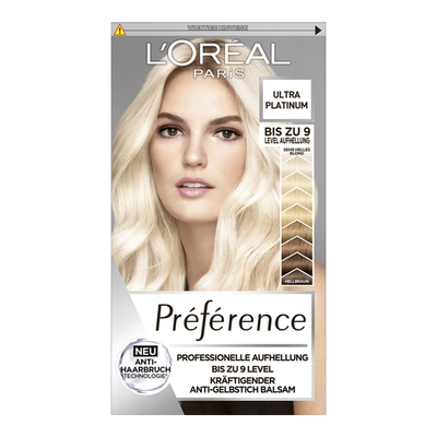 法国欧莱雅漂发剂褪黑褪黄不伤发