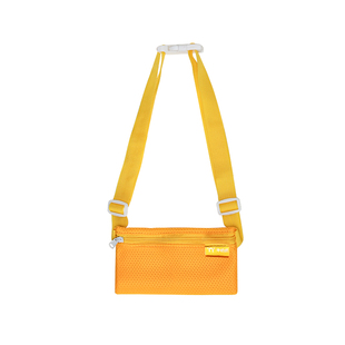 牛听听网格斜挎包超记牛慧听牛听力机手机儿童学生男女通用背包