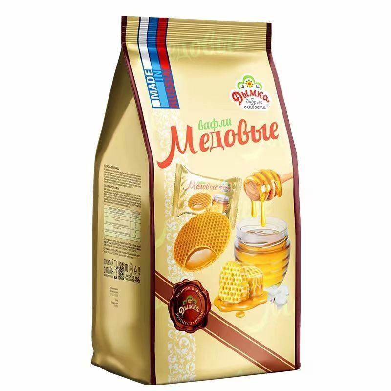 俄罗斯阿孔特蜂蜜炼乳夹心小圆饼