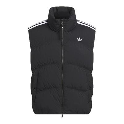 adidas阿迪达斯三叶草羽绒服马甲男女装冬运动夹克外套背心KS6108