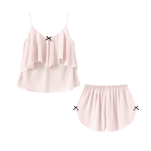 猫人冰丝吊带睡衣女带胸垫性感纯欲夏季2026新款家居服套装送闺蜜