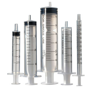 实验室带胶塞一次性塑料取样器进样器无胶塞耐有机溶剂加液器色谱取样器工业点胶进样器1/2/5/10/30/50/60ml