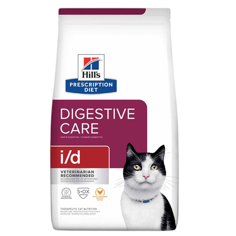 现货 Hill's美国希尔斯猫粮id肠胃胰腺成幼猫系统处方粮4磅1.5kg