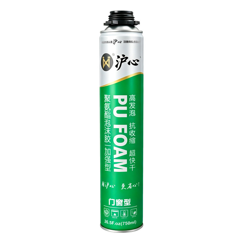 沪心发泡胶填缝剂聚氨酯泡沫填充发泡剂门窗专用密封堵洞防水补漏