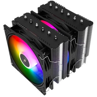 利民 PA120 SE系列 绝双刺客 AGHP逆重力6热管双塔散热器支持1700