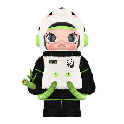 泡泡玛特MOLLY熊猫400%大娃手办