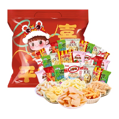 上好佳鲜虾条鲜虾片零食
