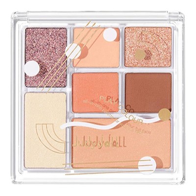 JudydoLL/橘朵眼影盘玩趣七巧盘