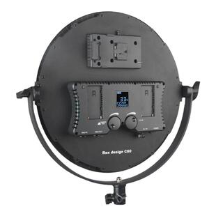 金鹰LED85W摄影灯补光灯圆饼灯圆形柔光灯打光灯影视微电影直播灯