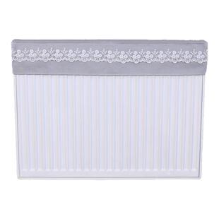 2025年新款暖气片防尘罩半包蕾丝盖布老式铸铁防熏黑遮挡装饰罩套