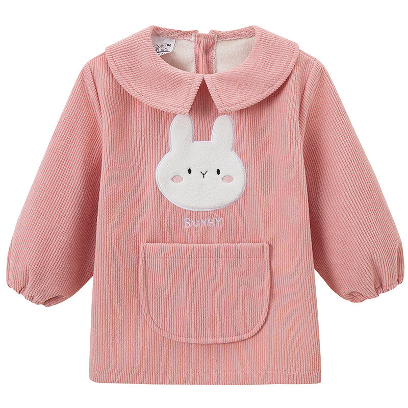 宝宝可爱羽绒服罩衣秋冬
