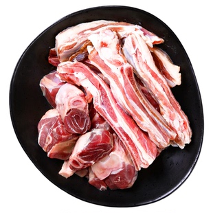 内蒙古 6斤手抓羊肉新鲜现杀原切羊排羊腿羊蹄手把肉冷冻商用批发