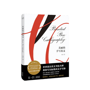 美丽的手写英文书法斜杆蘸水笔点尖es字体套装花体圆体字雨泣新手