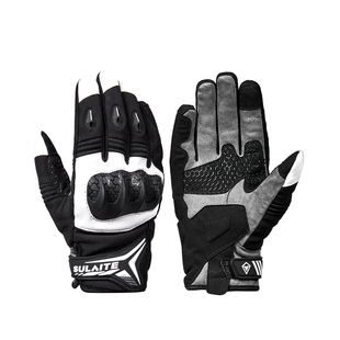 摩托车冬季骑行手套加绒加厚保暖机车骑士手套防风挡水可触屏