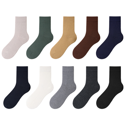 漫舒町美利奴羊毛抗菌男士中筒袜