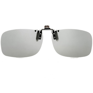 3d眼镜夹片电影院专用Reald IMAX偏光偏振3D电视立体眼睛近视通用