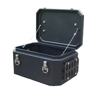 隆扬度摩托车尾箱多功能战术改装电动车后备箱边箱挂板molle拓展