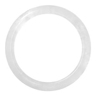 A冰清玉洁天然白水晶精致小众设计的手镯子女款高级感送闺蜜礼物