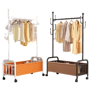 挂衣架落地卧室内家用简易衣帽架轻奢可移动客厅阳台晒晾衣服架子