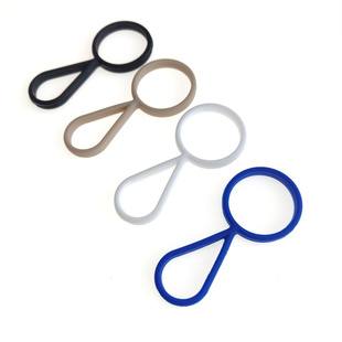 硅胶水瓶扣可乐杯提绳保温杯挂绳水杯水壶扣饮料瓶挂绳