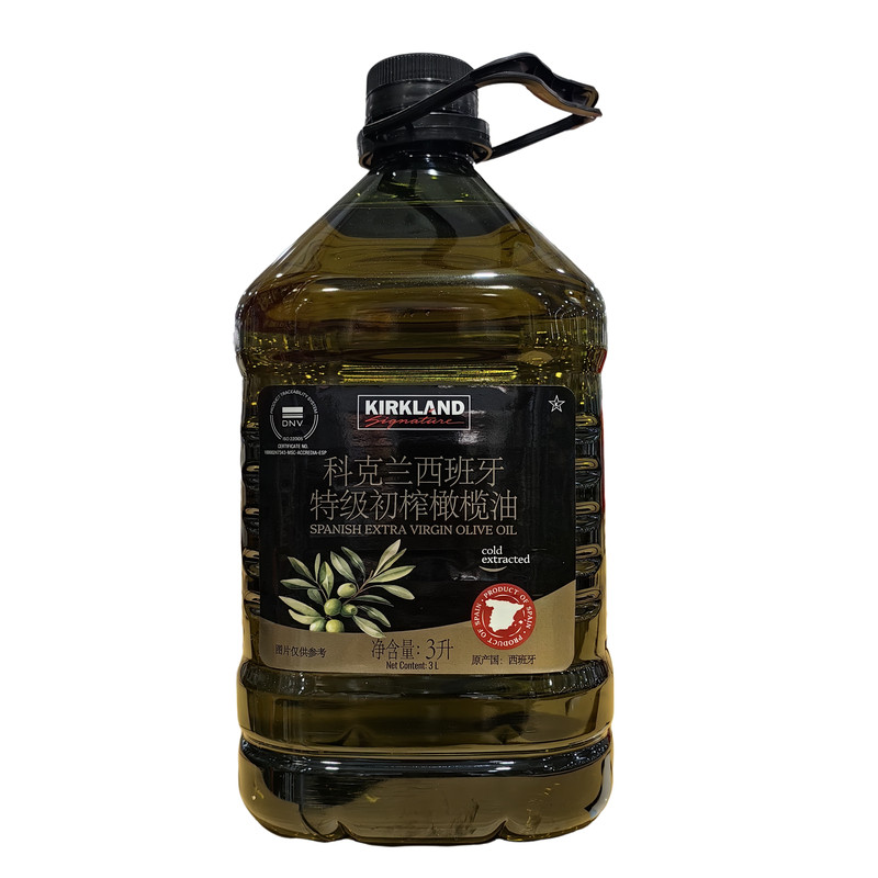 科克兰特级初榨橄榄油3L食用油