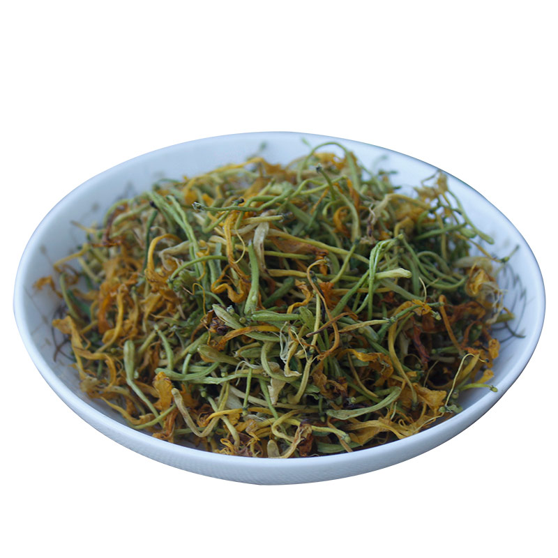 野生金银花新货自然晒干金银花茶