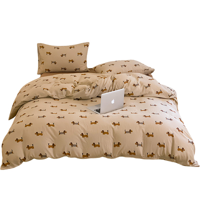 抖音爆款a类全棉双层纱四件套