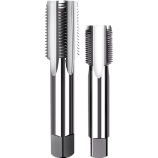 HSS6542高速钢机用丝锥直槽细牙丝攻开牙器M10M12M14*1x1.25x1.5