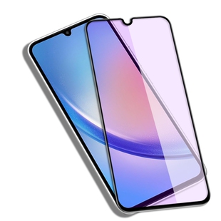 适用三星Galaxy A34黑边钢化膜SM-A3460全屏覆盖A346E/B/D/M/N/DS防爆玻璃膜5G手机高清抗指纹防蓝光保护贴