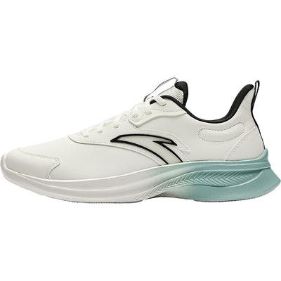 安踏一体跑步鞋男士运动鞋