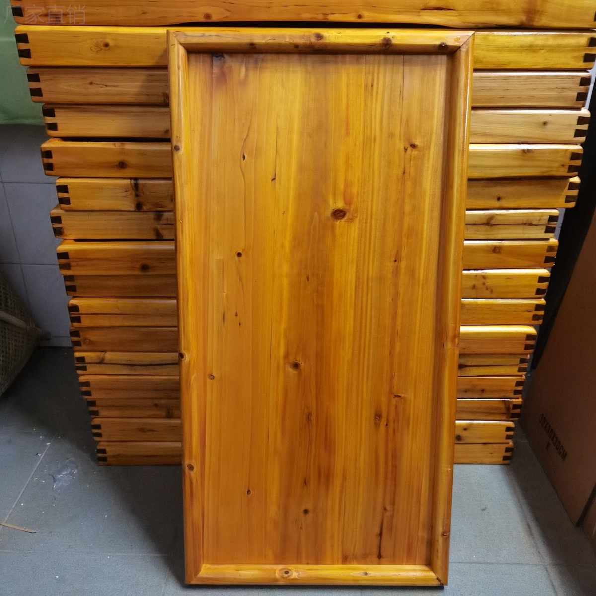 实木香杉农村办酒席托盘托手茶盘结婚上菜木制品高档家用端菜盘好