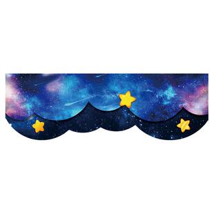 幼儿园太空主题墙环创挂饰星空海洋吊饰教室走廊门头装饰kt板定制