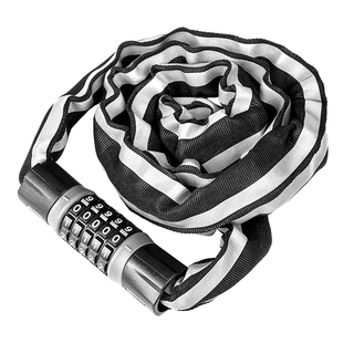 自行车锁山地车防盗密码锁电动车电瓶车链条锁车锁便携式摩托车锁