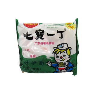 七宝一丁鸡汁方便面干吃面泡面即食干脆面8090后怀旧童年经典零食