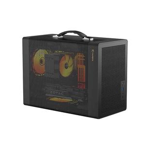 未知玩家P60机箱网孔版MATX电脑游戏主机机箱TYPEC手提便携式itx