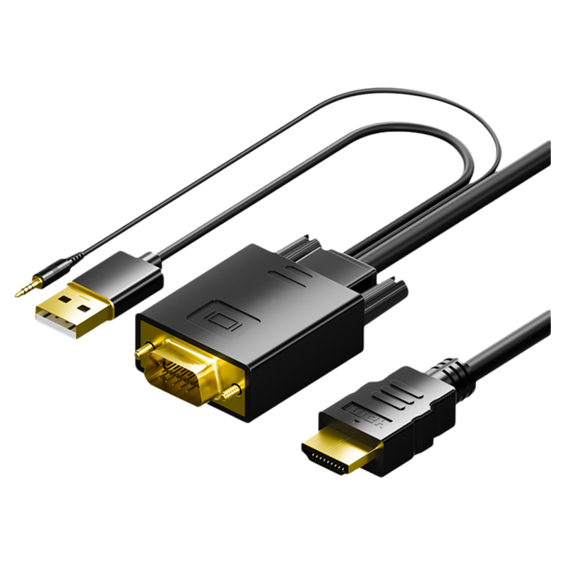 单向传输主机vga接口转电视HDMI