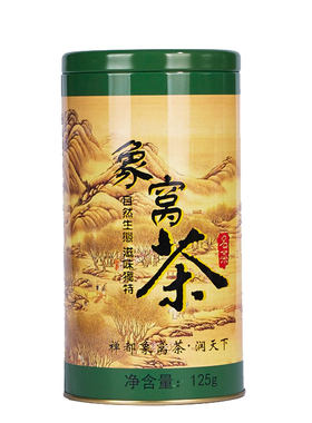 春茶象窝茶绿茶雅品罐装有机茶
