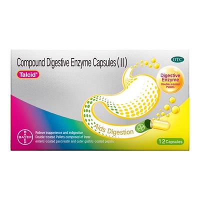 【达喜】复方消化酶胶囊(II)12粒/盒