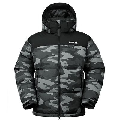 新款黑冰户外冬季700蓬羽绒服