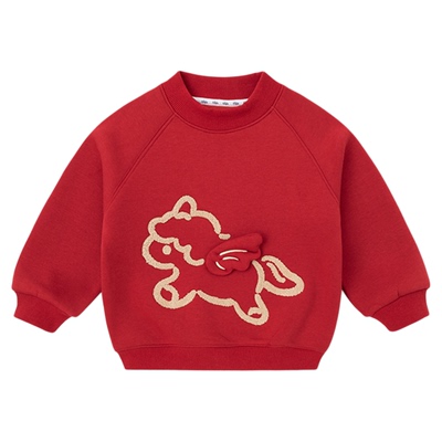 嘟嘟家女童卫衣儿童拜年服