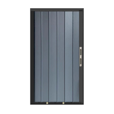 防火铝合金折叠厨房通燃气隔断门