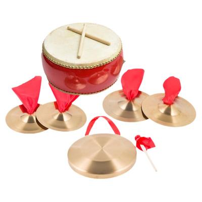 三句锣鼓镲中声纯铜表演道具