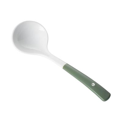 onlycook家用彩色长柄陶瓷大汤勺