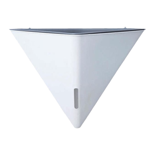 壁挂三角塑料花盆免浇水懒人盆北欧风室内挂墙式绿植盆免打孔多肉